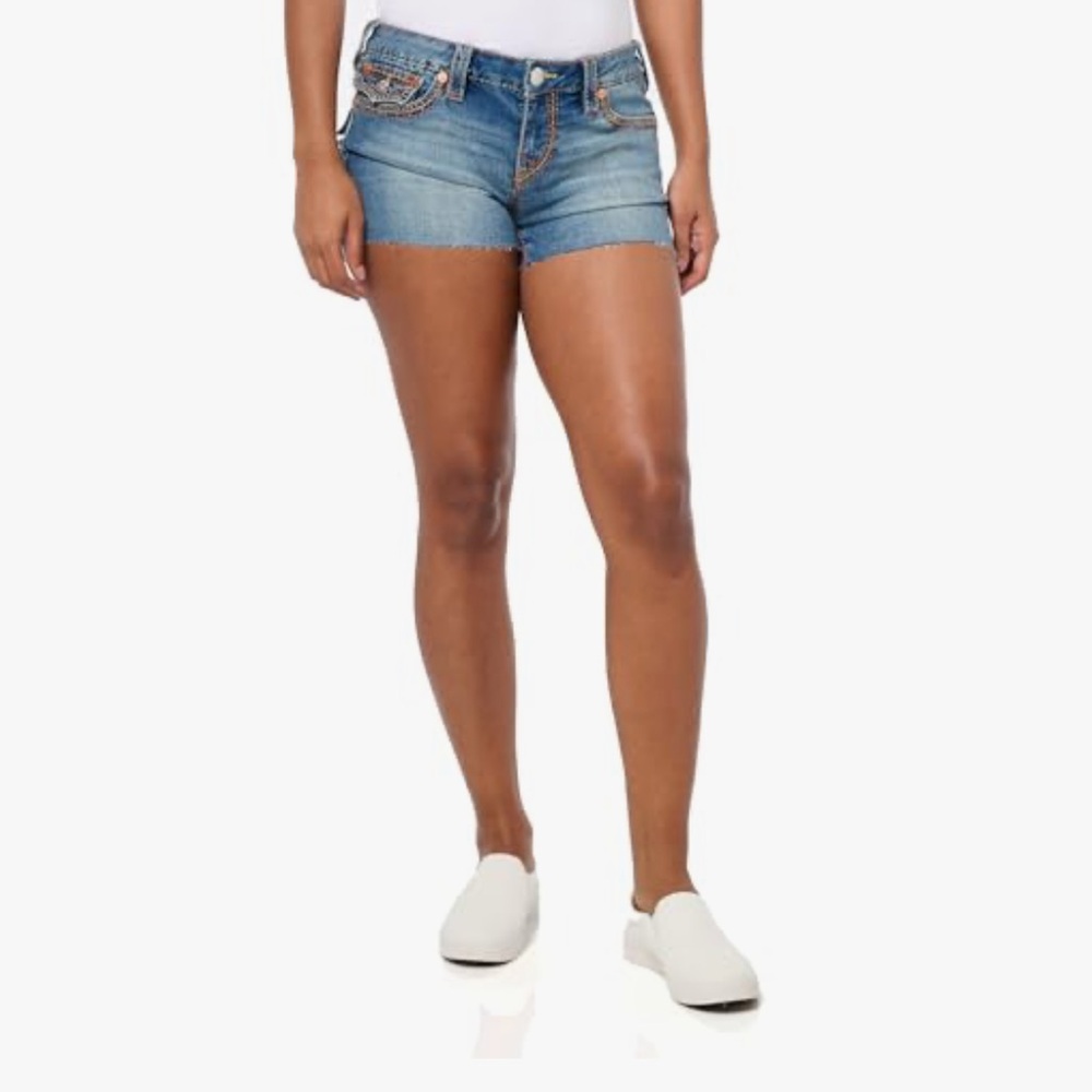 NWOT True Religion Joey Cut-Off Shorts